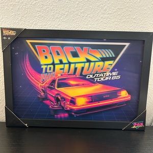 Back To The Future OUTatime Tour 85 3D 10x20 Picture